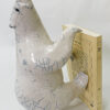 Big Dancing Bear - Grand ours dansant - Bennie - objet d’art - céramique - Raku