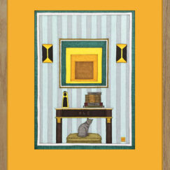 Josef Albers & le chat gris - Damien Nicolas Roux - artiste contemporain