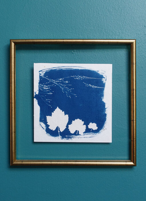 Cyanotype 10 - Valérie Gho - tableau contemporain