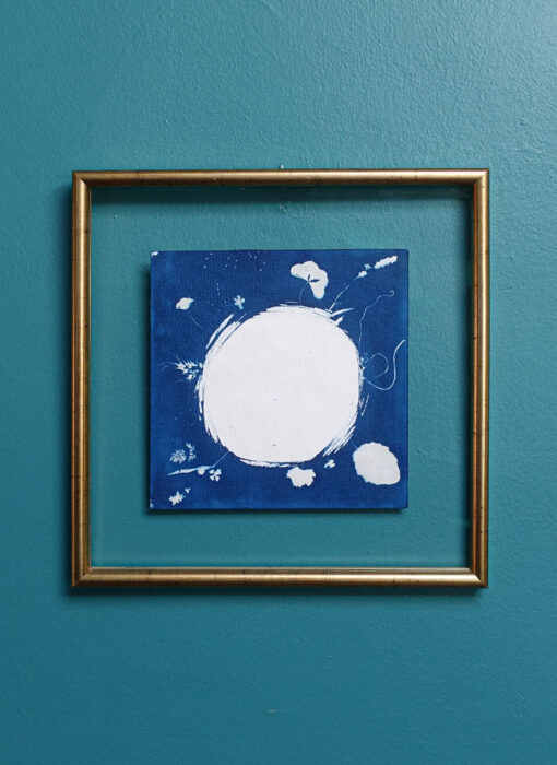 Cyanotype 14- Valérie Gho - tableau contemporain