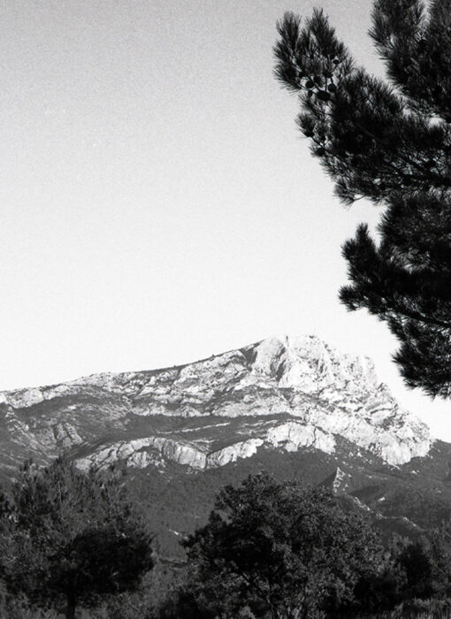 Sainte-Victoire (N&B1) - José Nicolas - photographie contemporaine