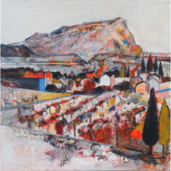 Sainte-Victoire automne - Clotilde Philipon - peinture contemporaine