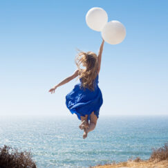 Wonderful Journey robe bleue blue dress- Aurélia Faudot - photographe - zoom