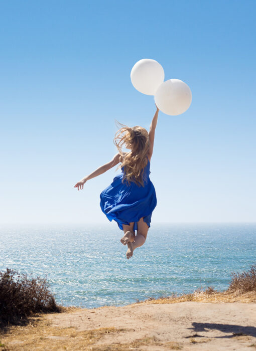 Wonderful Journey robe bleue blue dress- Aurélia Faudot - photographe - zoom